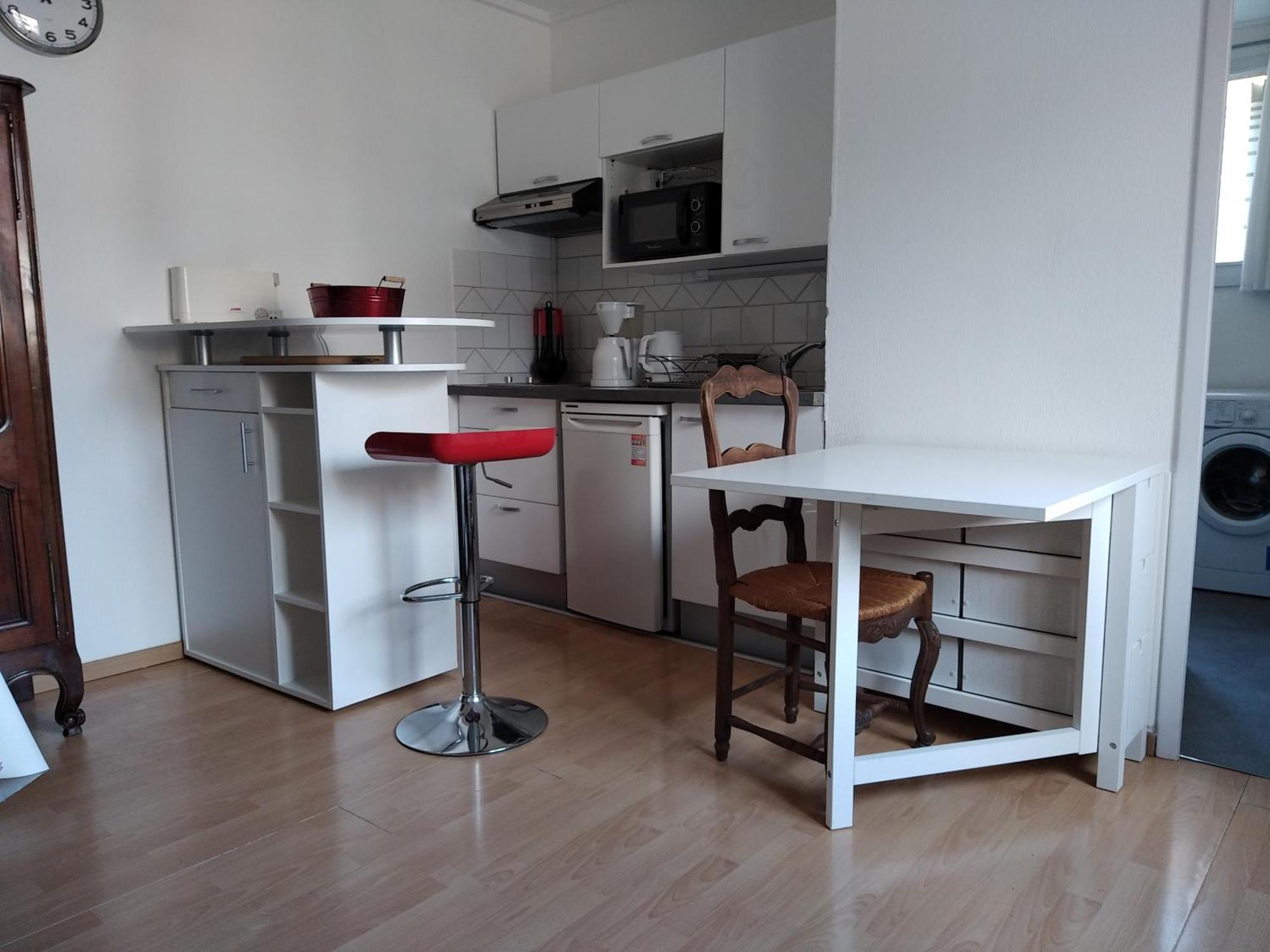 Studio 25 M2 Centre Uriage Saint-Martin-dʼUriage Стая снимка